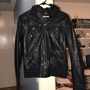 Pleather jacket
